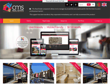 Tablet Screenshot of cms-realestate.com